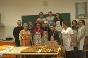 Učenci kuhali v hotelski kuhinji 11